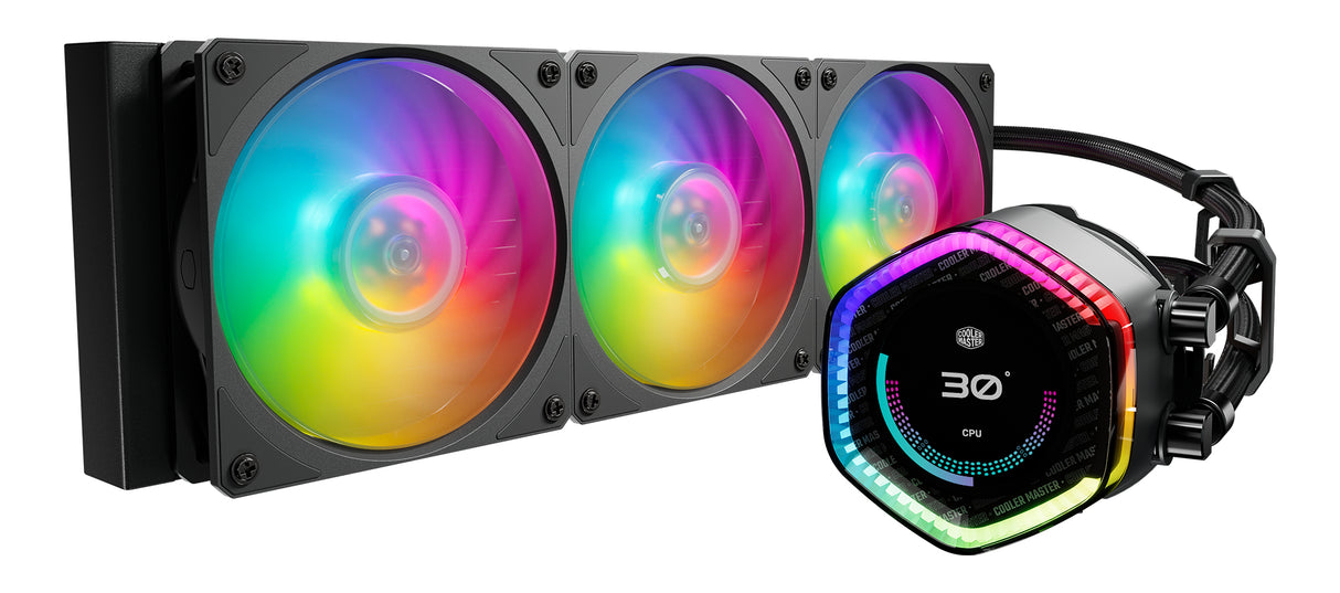 Cooler Master MasterLiquid 360 ION Procesador Sistema de refrigeración líquida todo en uno 12 cm Neg