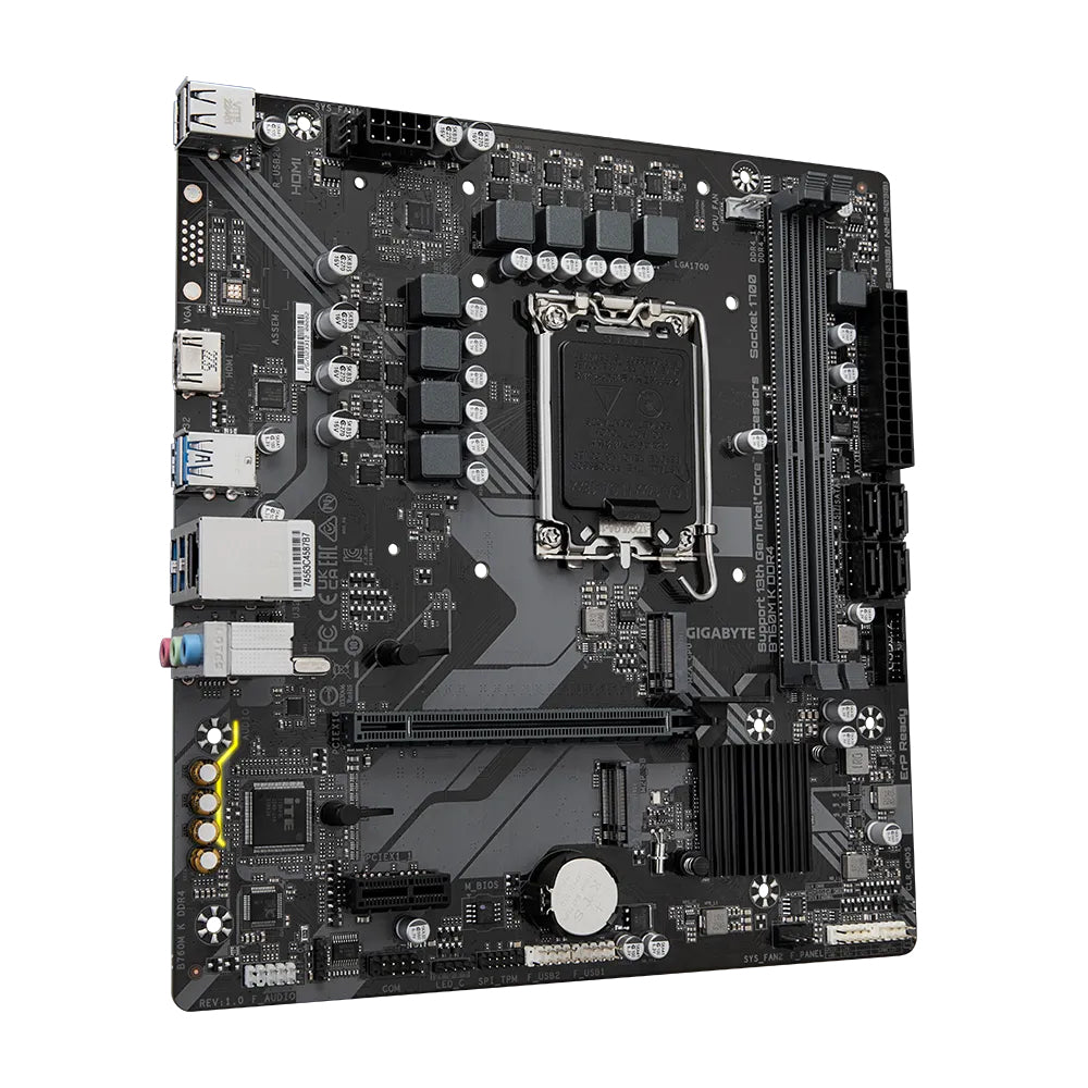 GIGABYTE B760M K DDR4 placas base Intel LGA 1700 LGA 1700 DDR4-SDRAM