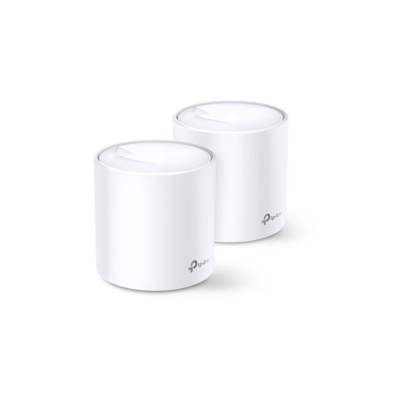 Sistema Wi-Fi 6 Mesh TP-Link Deco X20 AX1800 (2-Pack), 1800Mbps, Dual-Band, 2 Antenas