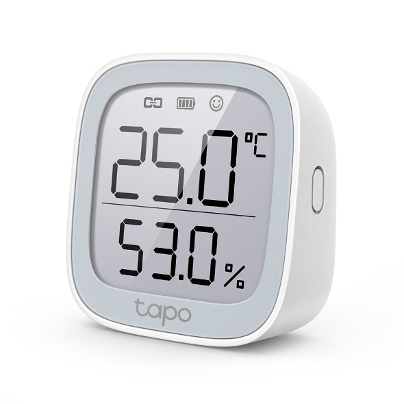 Sensor de Temperatura y Humedad TP-Link Tapo T315, WiFi 2.4GHz, 50m de Alcance, Control Remoto