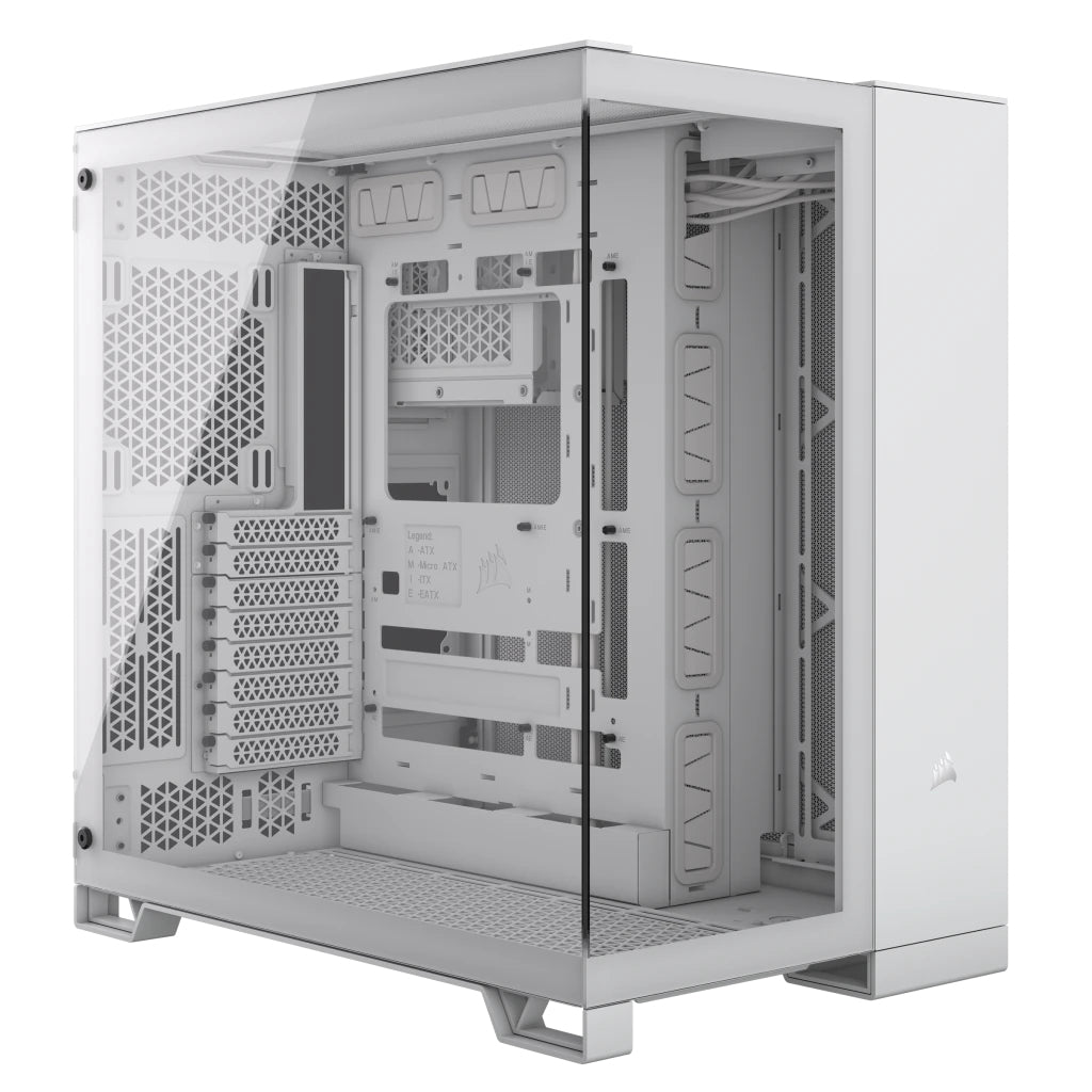 Corsair 6500X Midi Tower Blanco, ATX, Plástico, Acero, CC-9011258-WW | Gabinetes de computadora