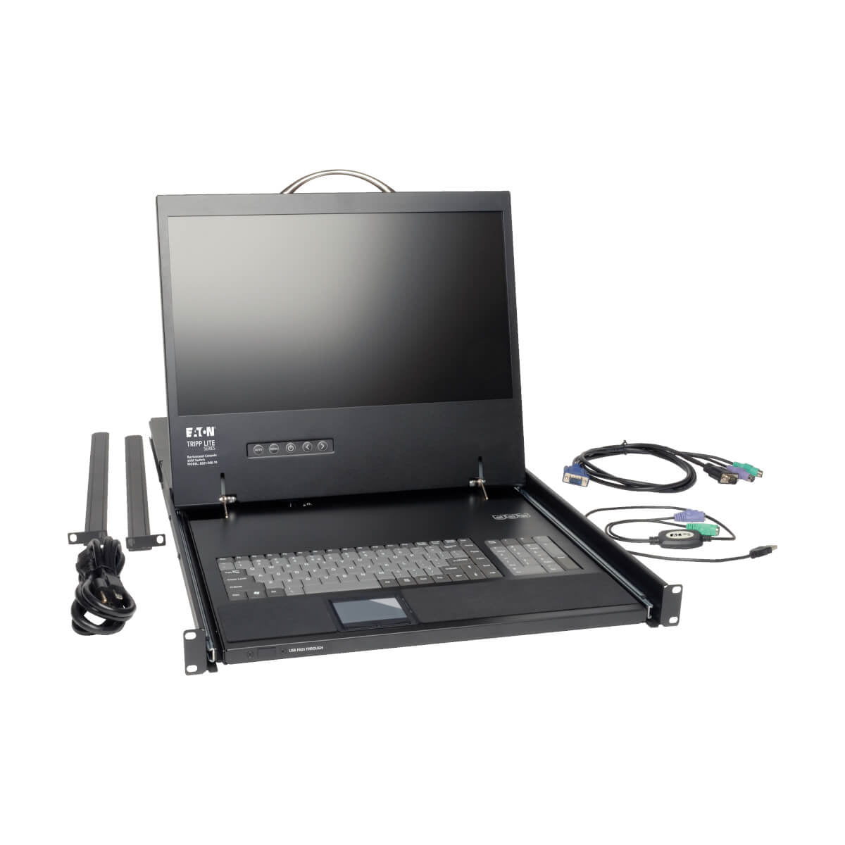 Tripp Lite B021-000-19 Consola para Montar en Rack - Consola para Montar en Rack 1U con LCD de 19 Pulgadas Consolas de r