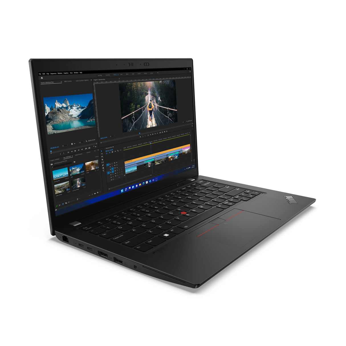 Lenovo ThinkPad L14 Gen 3 (Intel) Laptop Thunder black Portátil Negro Concha