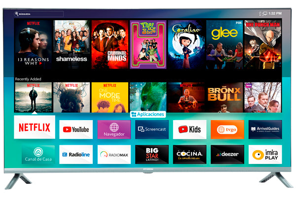 Hyundai HYLED3244NIM Televisor 81.3 cm (32") HD Negro, 1366 x 768 Pixeles