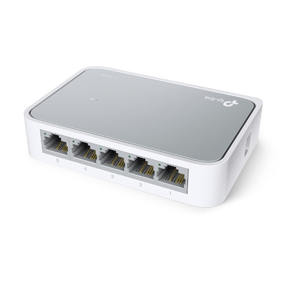 Switch de Escritorio TP-Link 5 Puertos Fast Ethernet, Ahorro de Energía, TL-SF1005D