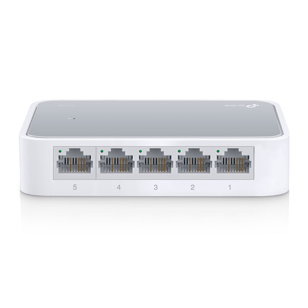Switch de Escritorio TP-Link 5 Puertos Fast Ethernet, Ahorro de Energía, TL-SF1005D