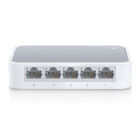 Switch de Escritorio TP-Link 5 Puertos Fast Ethernet, Ahorro de Energía, TL-SF1005D