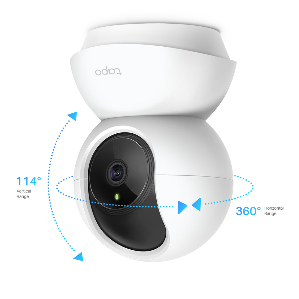 Cámara de Seguridad Wi-Fi TP-Link Tapo C200 Rotatoria, 1080p, Visión Nocturna