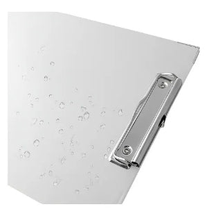 Techmakro KITTB25BC portapapeles A4 Cartón, Cloruro de polivinilo (PVC) Blanco, 330 mm, 240 mm