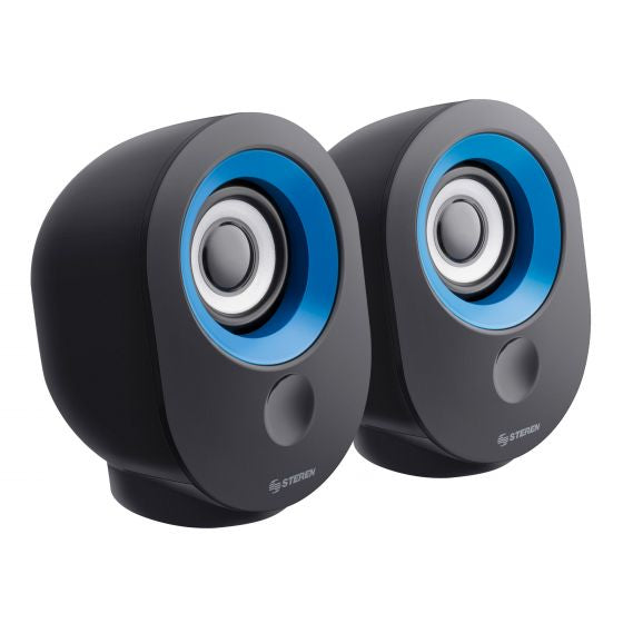 Steren BOC-068 altavoz Negro, Azul Alámbrico | Altavoces