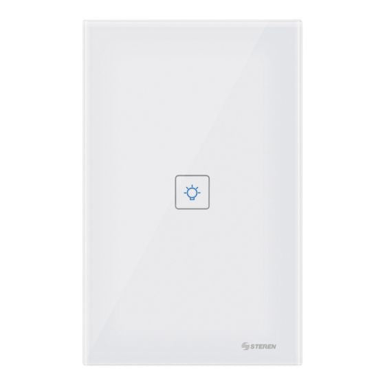 Steren SHOME-111 regulador de luz para hogar inteligente Inalámbrico y alámbrico Blanco, 700 W, Corriente alterna, 110 -