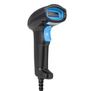 Lector De Códigos De Barras Hostech HT-200 1D/2D USB 1.5m Negro-Azul