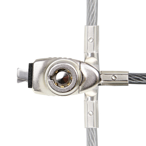 StarTech.com Cable de Seguridad Delgado para Portátil Compatible con Noble Wedge® de 1,5m - Cable Antirrobo para Portáti