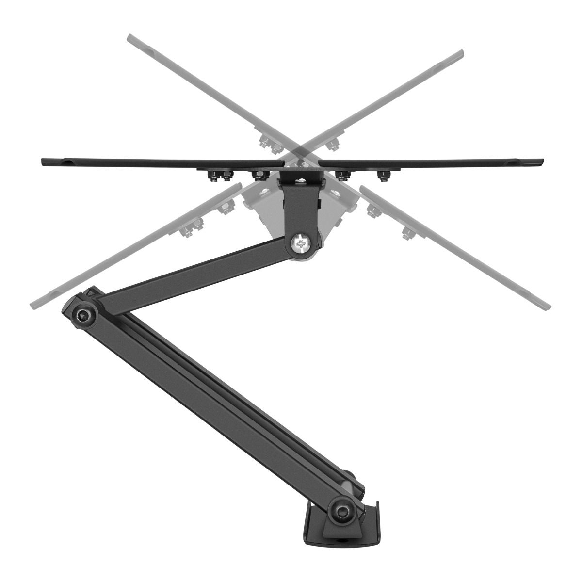 Steren STV-034 soporte para TV 106.7 cm (42") Negro, 100 x 100 mm, 200 x 200 mm
