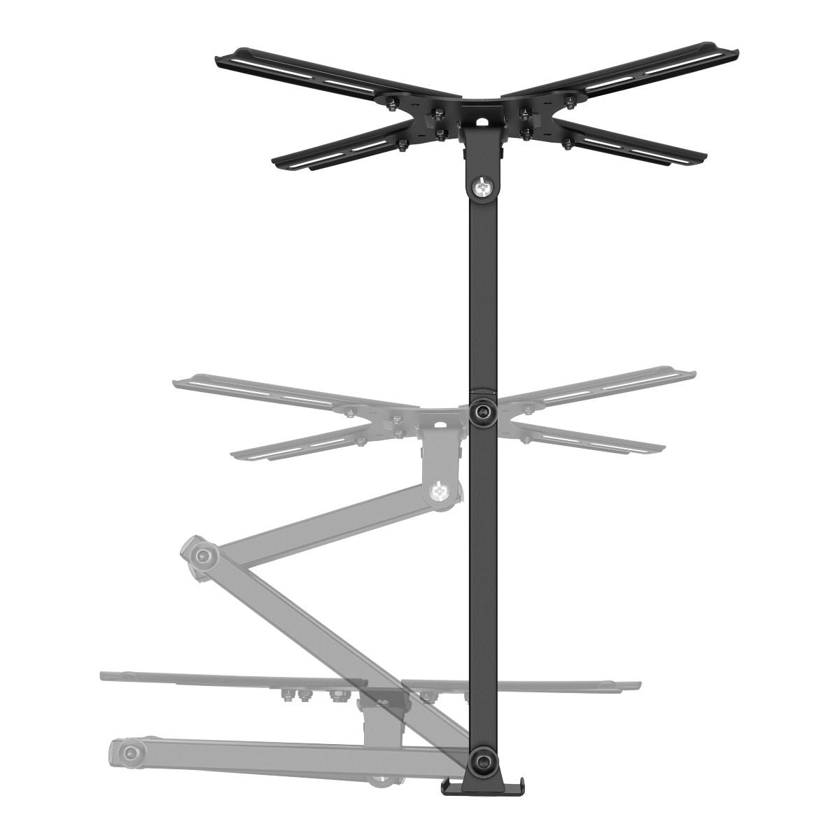 Steren STV-034 soporte para TV 106.7 cm (42") Negro, 100 x 100 mm, 200 x 200 mm