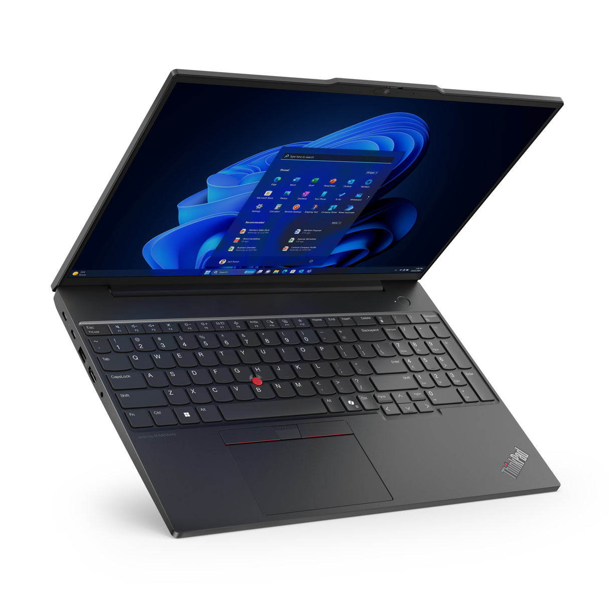 Lenovo ThinkPad E16 Gen 2 (AMD) Laptop Graphite black Portátil Negro Concha