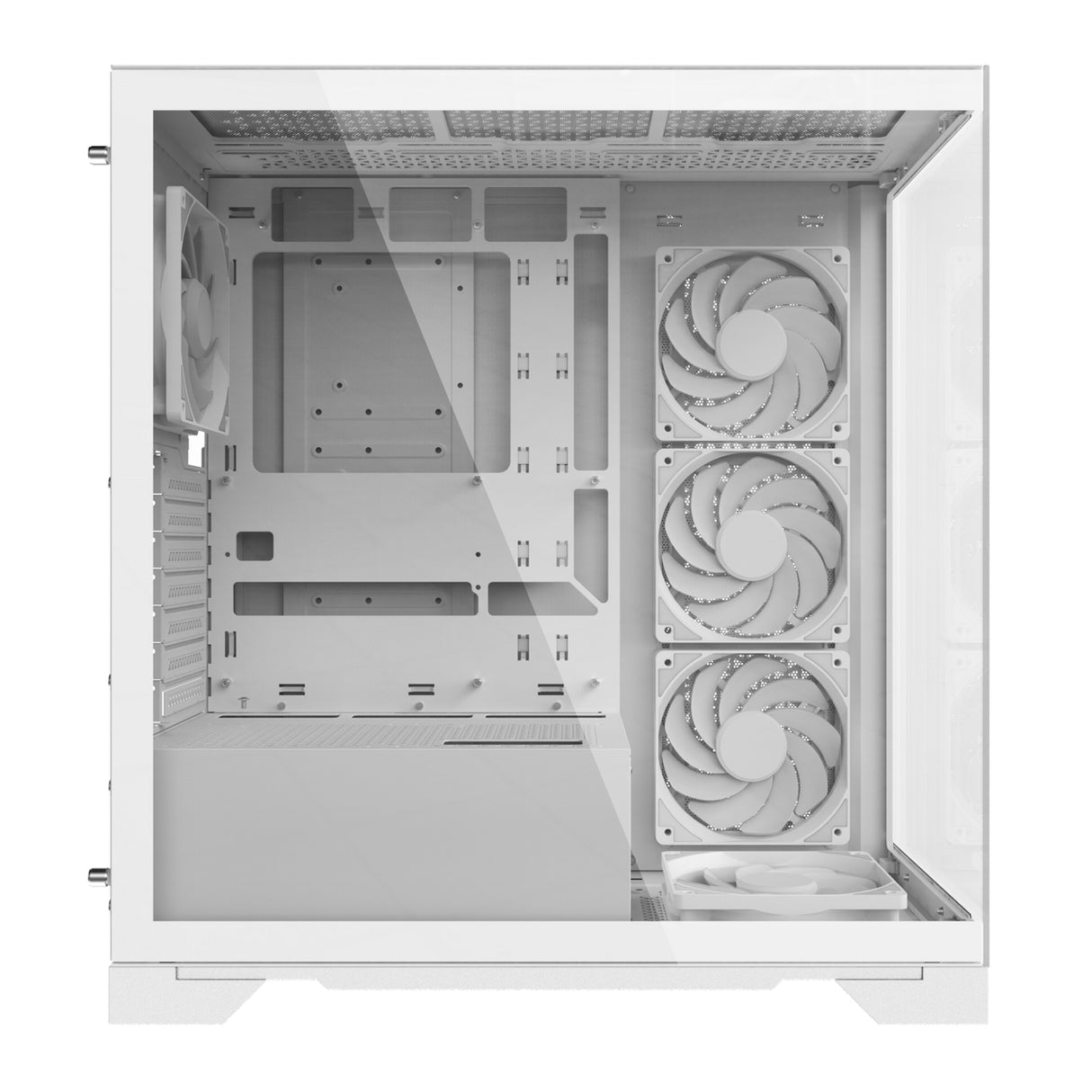 XPG INVADER X Torre Media Blanca carcasas ordenador SPCC Midi Tower PC Blanco