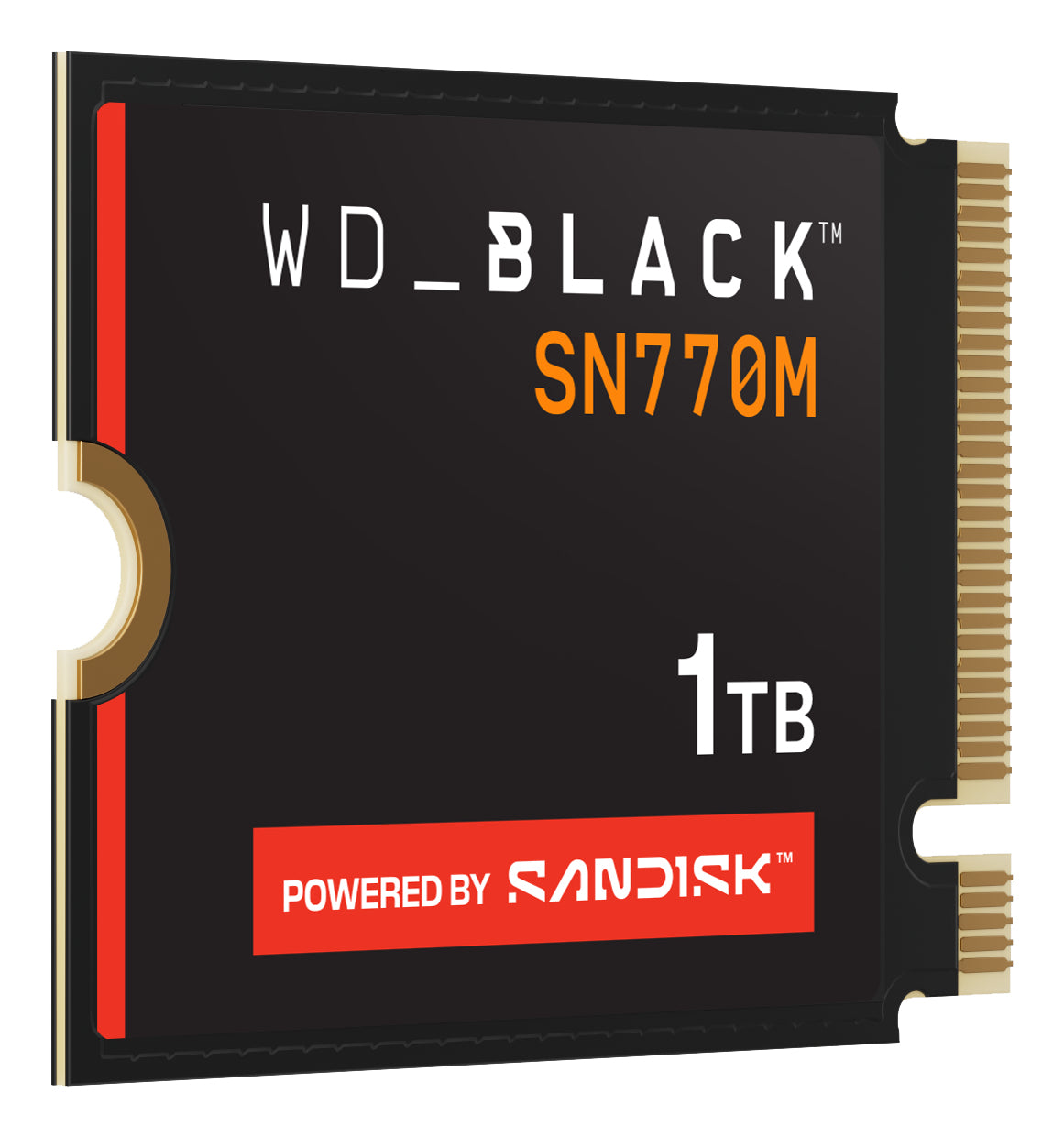 Western Digital WDS100T3X0G unidad interna de estado sólido 1 TB M.2 PCI Express 4.0 NVMe 3D TLC NAND
