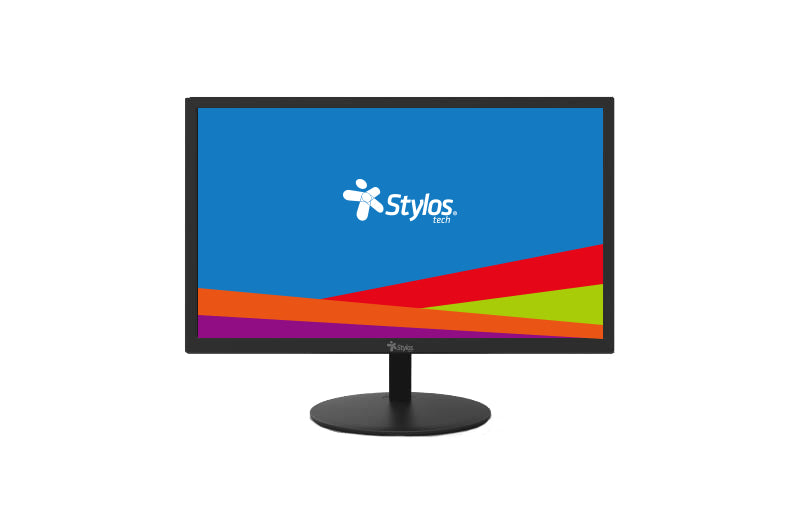 Monitor Stylos Tech 19.5" Resolución 1600x900 VGA/HDMI