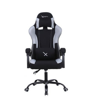 XZEAL XZSXZ20B silla para videojuegos Descansabrazo para juego, Negro, Gris, 850 mm