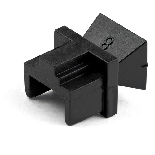 StarTech.com Paquete de 100 Cubiertas Guardapolvos RJ45 - Tapas de Cubierta Reusables RJ45 - Protector Bloqueador de Pue
