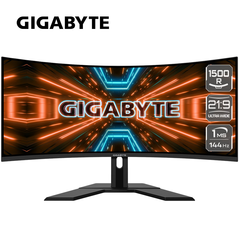 GIGABYTE G34WQC Monitor 86,4 cm (34") 3440 x 1440 Pixeles Quad HD Edge LED Negro