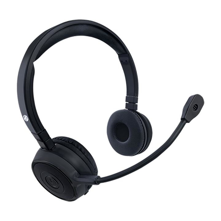 TechZone TZDIBT02 audífono y auriculare Auriculares Diadema Oficina/Centro de llamadas Bluetooth Negro