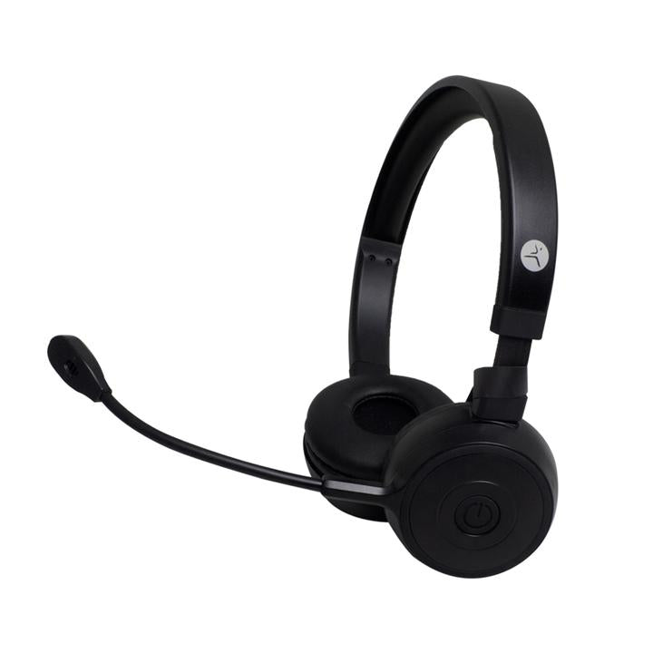 TechZone TZDIBT02 audífono y auriculare Auriculares Diadema Oficina/Centro de llamadas Bluetooth Negro