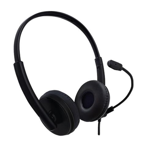 TechZone TZDIA01 audífono y auriculare Audífonos Alámbrico Diadema Oficina/Centro de llamadas USB tipo A Negro