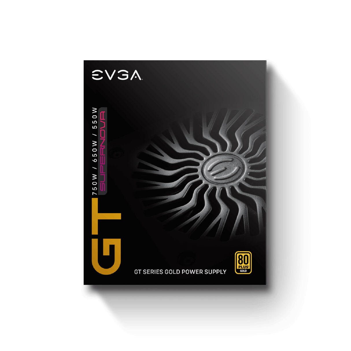 EVGA SuperNOVA 750 GT unidad de fuente de alimentación 750 W 24-pines ATX ATX Negro, 100 - 240 V, 130 W