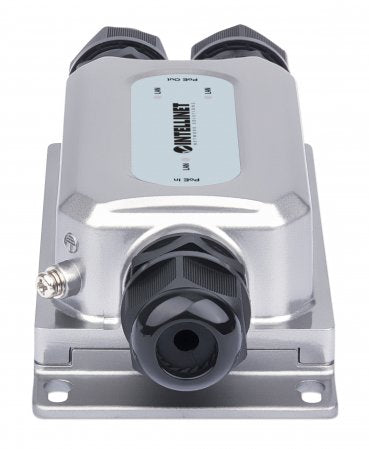 Intellinet Prolongateur PoE++ Gigabit extérieur 2 ports antichoc et antivandale, extension PoE jusqu'à 100 m, budget 60