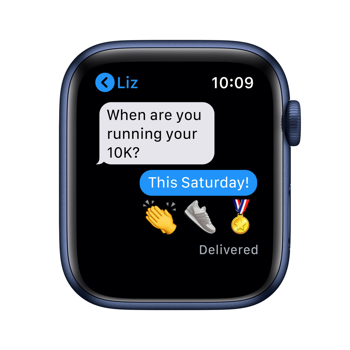 APPLE WATCH MOD. M00J3LZ/A S6 44MM GPS BLUE