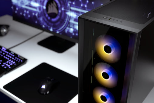 Corsair iCUE 4000X RGB Midi Tower Negro