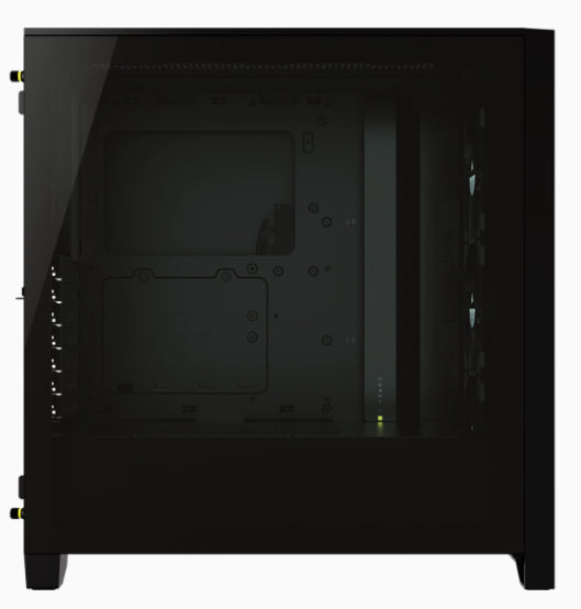 Corsair iCUE 4000X RGB Midi Tower Negro, ATX, EATX, Micro ATX, CC-9011204-WW
