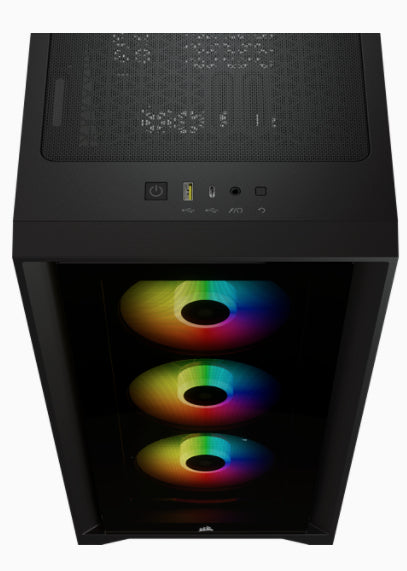 Corsair iCUE 4000X RGB Midi Tower Negro