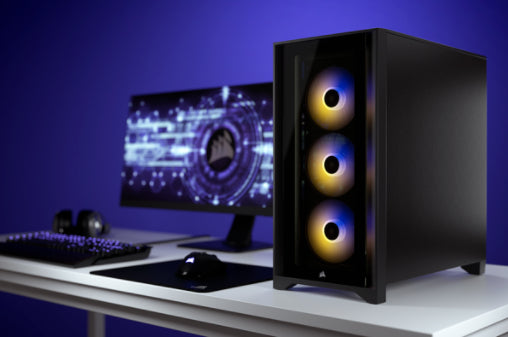 Corsair iCUE 4000X RGB Midi Tower Negro