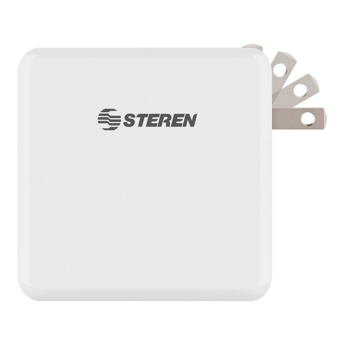 Steren COM-1395 adaptador e inversor de corriente Interior 60 W Blanco, PC todo en uno, 100 - 240 V