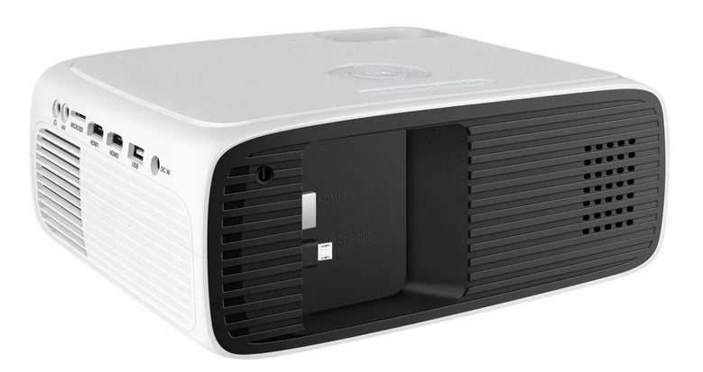 Steren PRO-380 video proyector Proyector de corto alcance 250 lúmenes ANSI 1080p (1920x1080) Negro, Blanco, MicroSD (Tra
