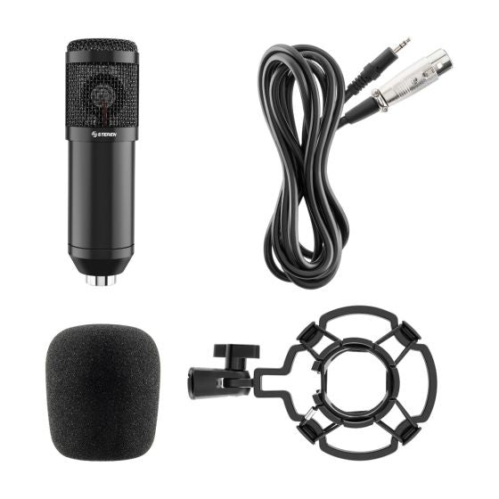 Steren MIC-650 micrófono Negro Micrófono para PC