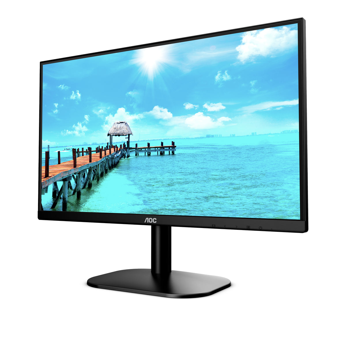 AOC B2 24B2XHM pantalla para PC 60,5 cm (23.8") 1920 x 1080 Pixeles Full HD LCD Negro