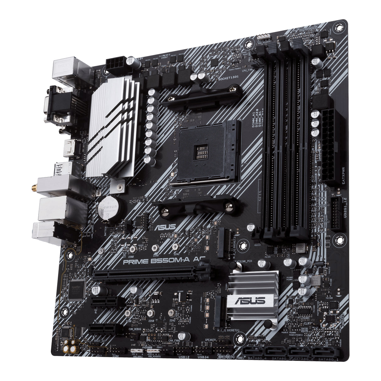 ASUS PRIME B550M-A AC placas base AMD Zócalo AM4 Zócalo AM4 DDR4-SDRAM