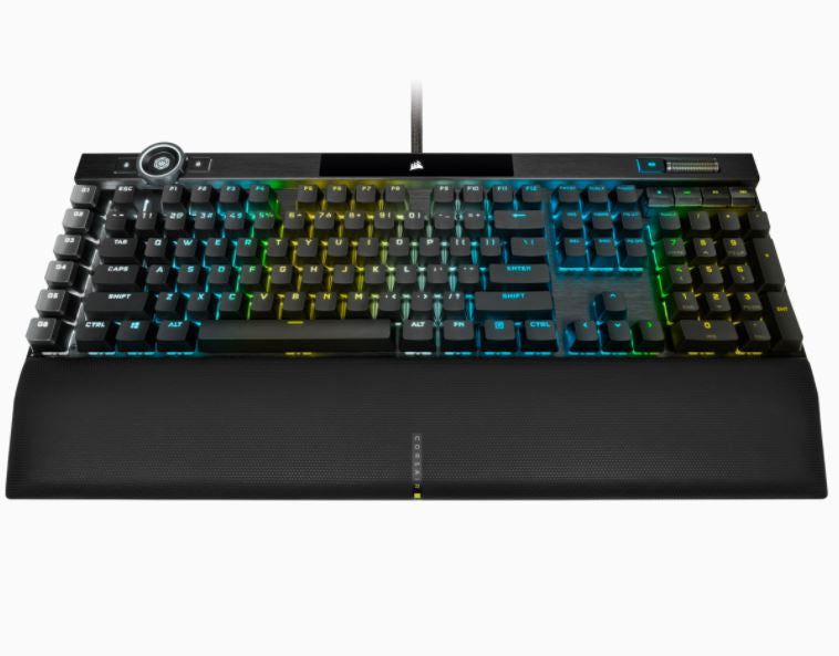 Corsair K100 RGB teclado Juego USB QWERTY Inglés de EE. UU. Negro