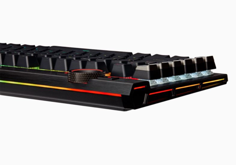 Corsair K100 RGB teclado Juego USB QWERTY Inglés de EE. UU. Negro
