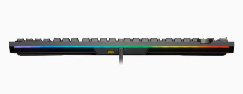 Corsair K100 RGB teclado Juego USB QWERTY Inglés de EE. UU. Negro