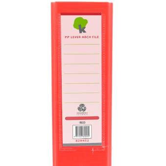 Techmakro KIT-82945 carpeta Cartón, Cloruro de polivinilo (PVC) Rojo Carta, Folder de archivo convencional, Mate, 650 ho