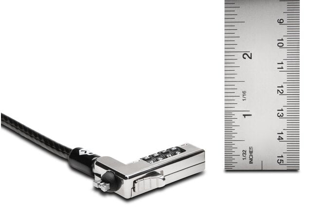 Kensington Candado fino de combinación NanoSaver™ para portátiles Cable Negro Portátil Cerradura con combinación Kensington