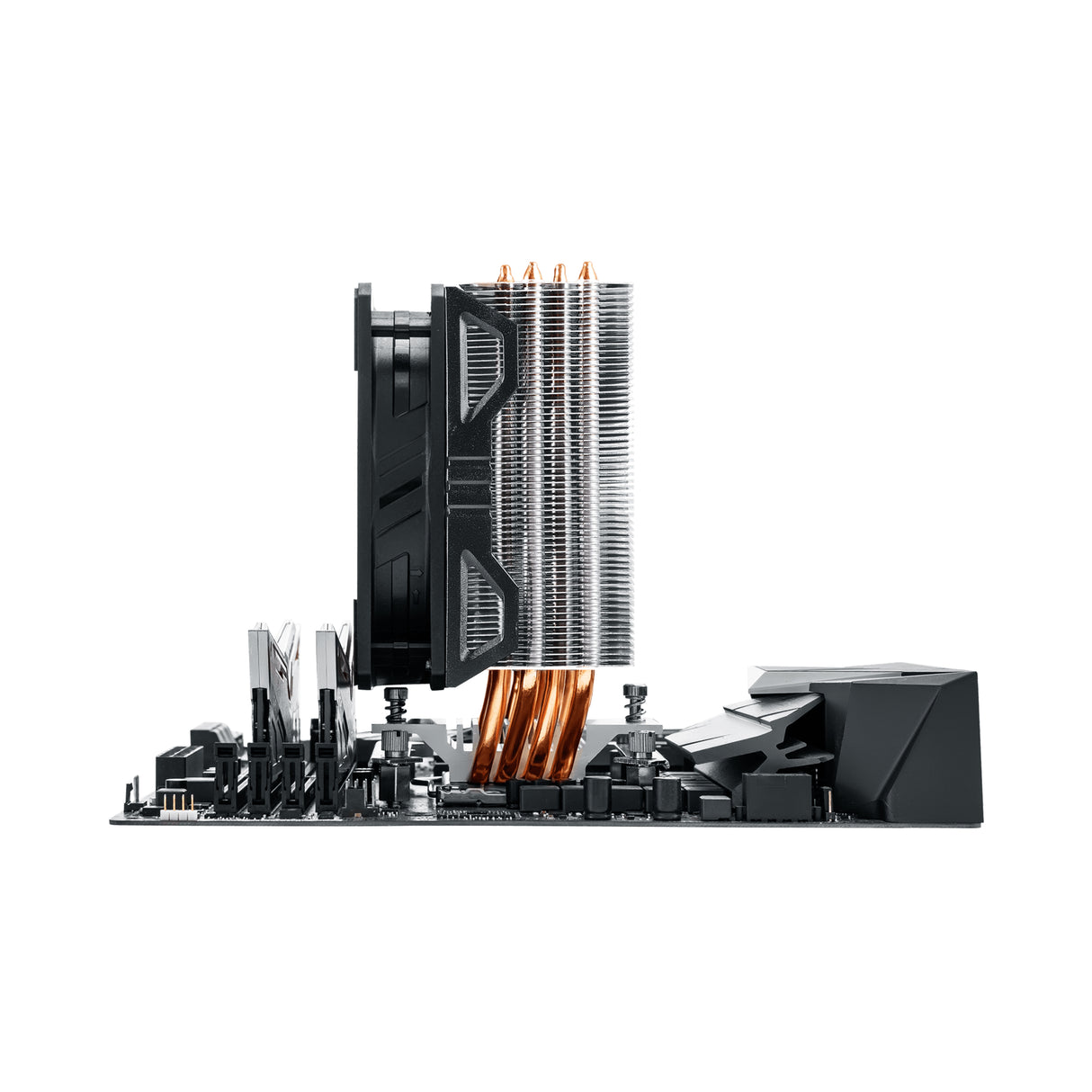 Cooler Master Hyper 212 EVO V2 Procesador Enfriador 12 cm Negro, Plata 1 pieza(s), 650 RPM, 1800 RPM