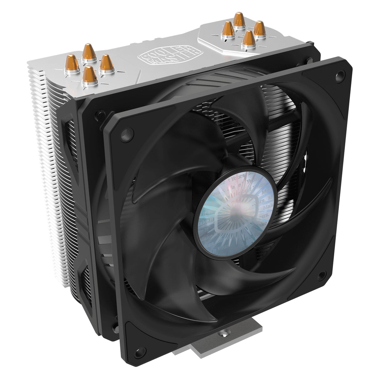 Cooler Master Hyper 212 EVO V2 Procesador Enfriador 12 cm Negro, Plata 1 pieza(s), 650 RPM, 1800 RPM
