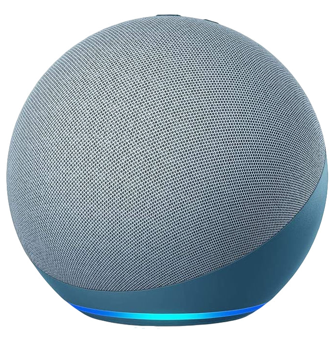 Amazon Echo (4th Gen), Amazon Alexa, Esférico, Azul, B085HK4KL6 | Dispositivos con asistente virtual