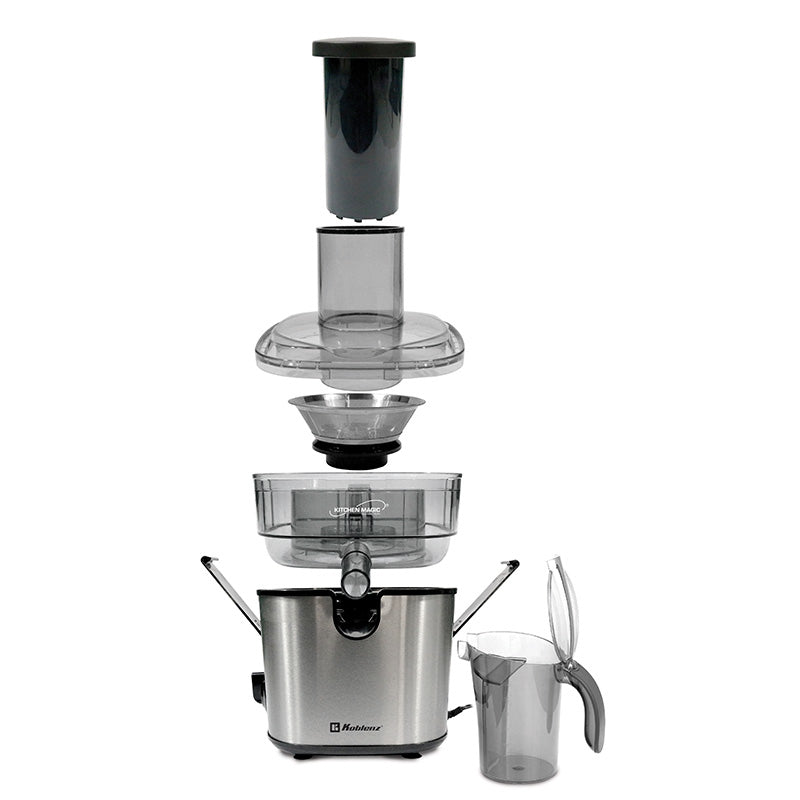 Extractor de Jugos Koblenz JEKM-500 IN 300 W, Acero Inoxidable, 0.6 L